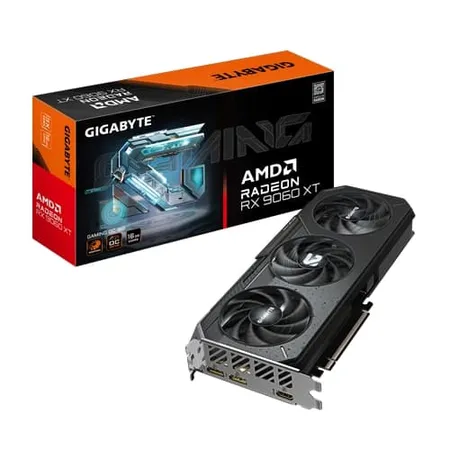 Gigabyte Radeon RX 9060 XT GAMING OC ICE 16GB Graphics Card