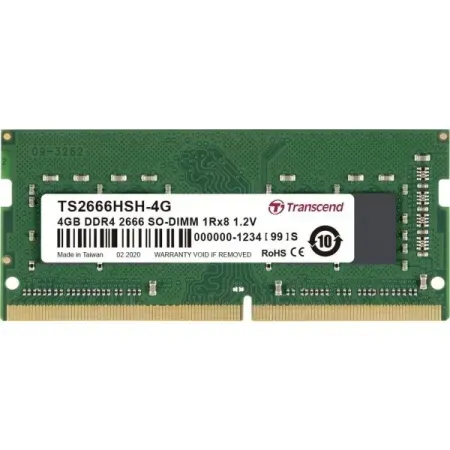 Transcend 8GB JetRam DDR4 2666 MHz CL19 SO-DIMM Memory Module