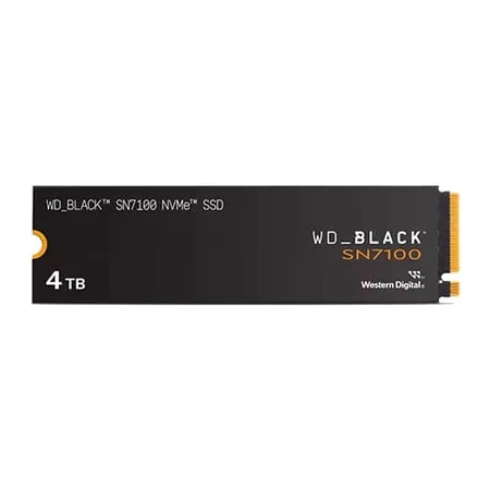 Western Digital Black SN7100 4TB PCIe Gen4 NVMe M.2 SSD (WDS400T4X0E)