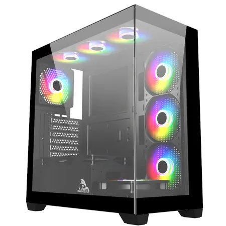 TAG Gamerz Luminor ARGB ATX Mid-Tower Cabinet (Black)