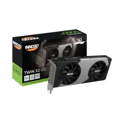 INNO3D RTX 5060 Ti Twin X2 OC 16GB GDDR7 Graphics Card (N506T2-16D7X-191073N)