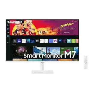 Samsung 81.3 cm (32″) M7 4K UHD Smart Monitor with Smart TV Experience White