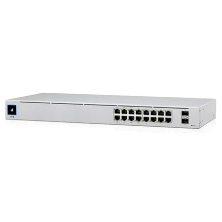 Ubiquiti USW-16-POE 16 Gigabit Ports Layer 2 Managed PoE Switch 42W Fanless Cooling