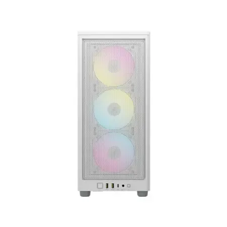 CORSAIR iCUE 2000D RGB Airflow ITX Mini Tower Cabinet (White)