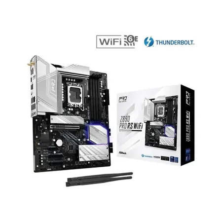 ASROCK Z890 Pro RS WIFI DDR5 Intel Motherboard ( White )