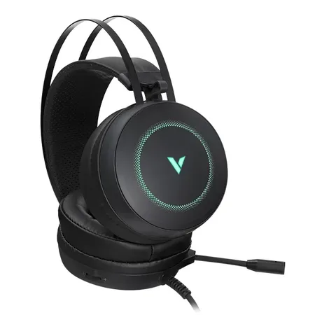 RAPOO VH160 RGB USB Wired 7.1 Surround Gaming Headphone ( Black ) ( PC )