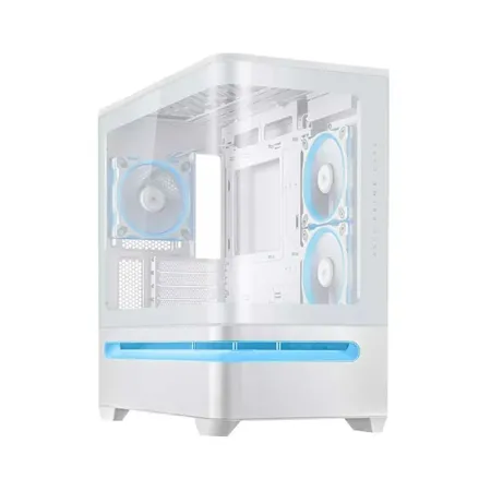ASUS Prime AP202 ARGB Micro ATX Mid Tower Cabinet White