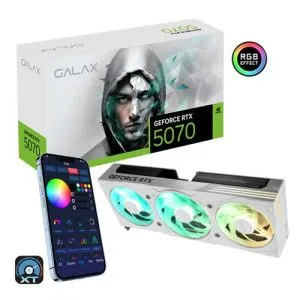 GALAX Geforce RTX 5070 EX Gamer 1 Click OC White 12GB NVIDIA Graphic Card