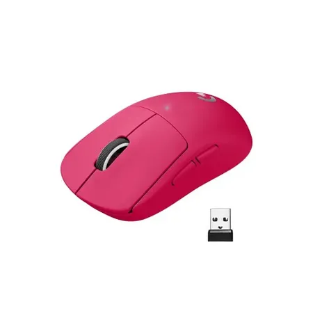 LOGITECH G Pro X Superlight Wireless Ambidextrous Gaming Mouse ( 25600DPI / 5 Macro Buttons ) ( White )