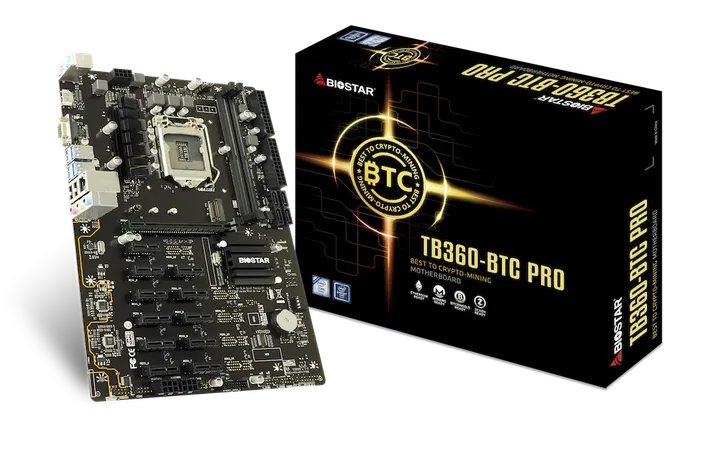 BIOSTAR TB360 BTC PRO INTEL LGA1151 MOTHERBOARD