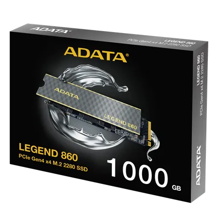 Adata LEGEND 960 1TB PCIe Gen4 x4 Speed Up to 7400 MB/s Read and 6800 MB/s Write M.2 2280 NVMe Internal SSD