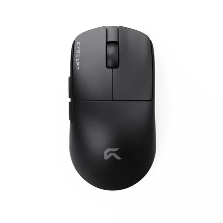 CYBEART Xeus 8K Wireless Tri Mode Ambidextrous Gaming Mouse ( Black ) ( 42000DPI / 5 Macro Buttons )