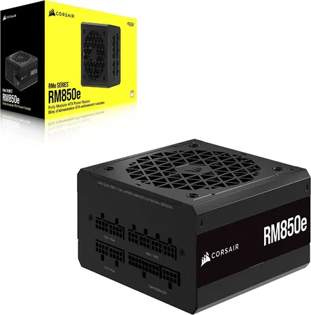 Corsair RM Series RM850e 850W 80 PLUS GOLD Certified Full Modular Power Supply CP-9020249-IN
