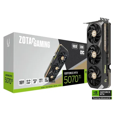 ZOTAC GAMING GeForce RTX 5070 Ti Solid Core OC 16GB Nvidia Graphic Card