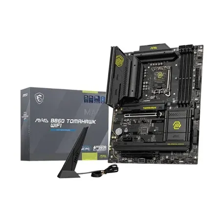 MSI MAG B860 TOMAHAWK WIFI Intel B860 LGA 1851 DDR5 ATX Motherboard with Wi-Fi 7