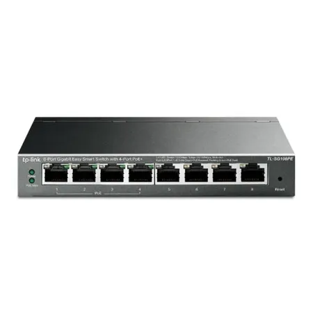 TP-Link TL-SG108PE V5 8-Port Gigabit Easy Smart Switch with 4 PoE+ Ports