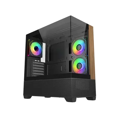 Cooler Master Elite 690 Wood Cabinet - Black