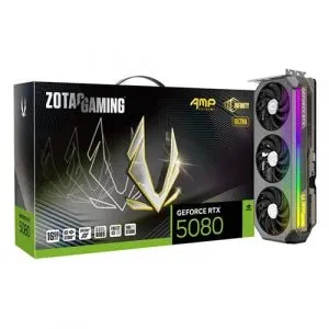 Zotac Gaming RTX 5080 Amp Extreme Infinity Ultra 16Gb GDDR7 Graphics Card (ZT-B50800BU-10P)