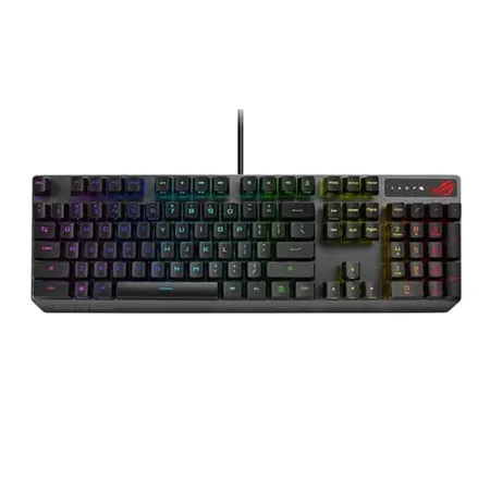 ASUS ROG Strix Scope RX Full Size Mechanical Wired Gaming Keyboard ( Black ) ( Optical Red Switch )