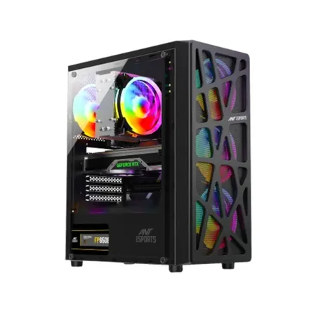 ANT ESPORTS Elite 1100 ATX Gaming Cabinet (Black)