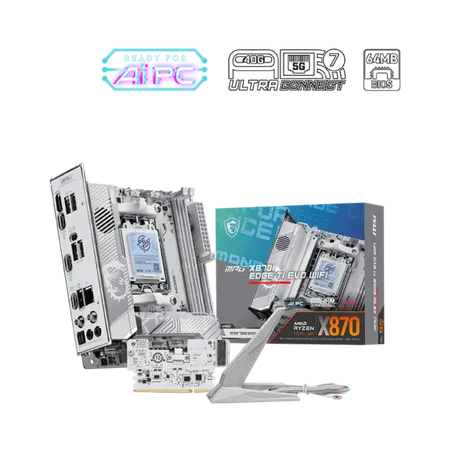 MSI MPG X870I Edge Ti Evo Wifi7 DDR5 AMD Motherboard