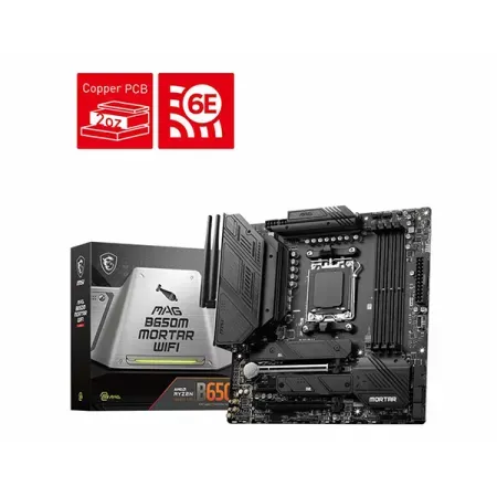 MSI MAG B650M MORTAR WIFI AMD Motherboard