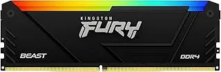 Kingston Fury Beast DDR4 RGB 8GB 3200MT/s DDR4 CL16 DIMM Fury Beast RGB KF432C16BB2A/8