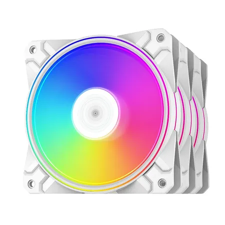 Deepcool CF120 Plus White Kit 3 x 120mm ARGB Case ...