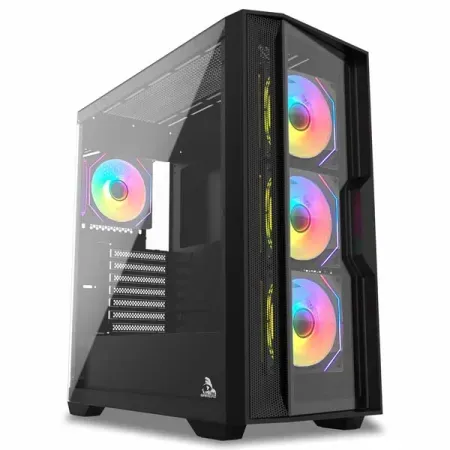 TAG Gamerz Andromeda RGB M ATX Mid-Tower Cabinet (Black)