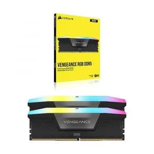 Corsair Vengeance RGB 32GB (16GBx2) 7200MHz DDR5 CL34 RAM Memory Module