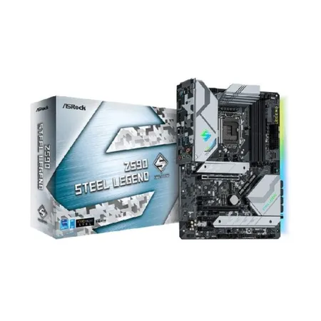 ASRock Z590 Steel Legend WiFi 6E Socket LGA 1200 ATX Motherboard