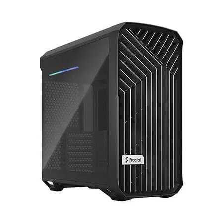 Fractal Design Torrent Compact TG Light Tint RGB (E-ATX) Mid Tower Cabinet (Black)