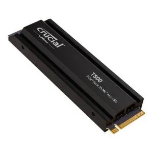 Crucial T500 4TB PCIe 4.0 x4 M.2 Internal SSD with Heatsink