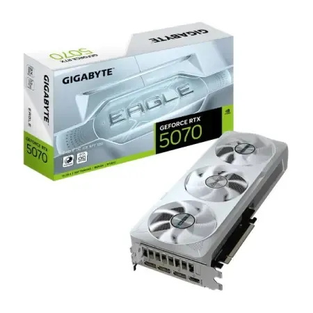 Gigabyte RTX 5070 Eagle Oc Ice SFF 12GB GDDR7 Graphics Card (GV-N5070EAGLEOC-ICE-12GD)