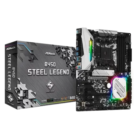 Asrock B450 STEEL LEGEND Motherboard