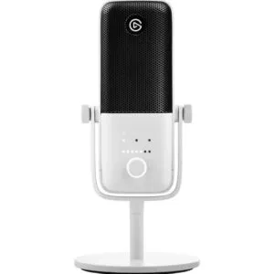 Corsair Elgato Wave:3 Premium Microphone and Digital Mixing Solution, Capacitive Mute, Streaming and Podcasting Microphone White