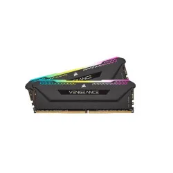 Corsair Vengeance RGB Pro SL 32GB (16GBX2) DDR4 3200MHz C16 RAM – Black