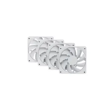 Hyte FA12 Snow White 120mm 4-Pack Cabinet Fan (FAN-HYTE-FA12-WW-4)