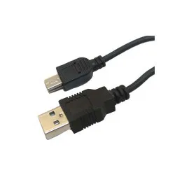 USB TO MINI 5 PIN Cable Black