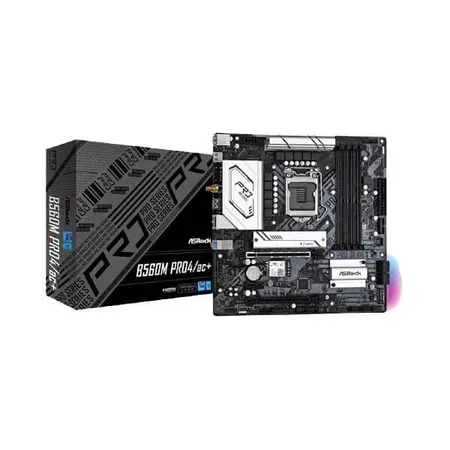 ASROCK B560M Pro4/Ac Plus WiFi DDR4 Intel Motherboard