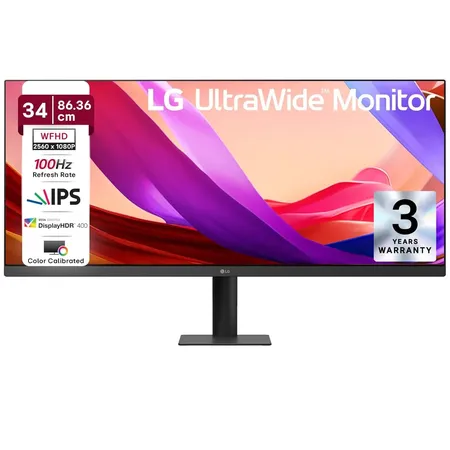 LG 34U511A 86.36cm (34 Inch) UltraWide WFHD (2560x1080) IPS Monitor