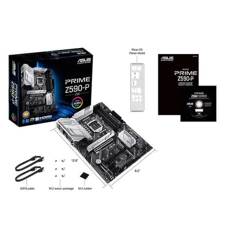 ASUS Z590-P PRIME DDR4 INTEL LGA1200 MOTHERBOARD