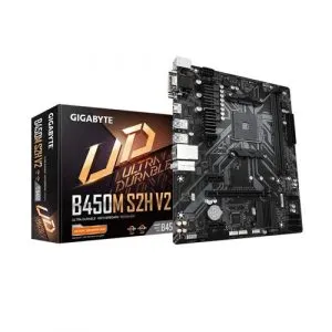 GIGABYTE AMD B450M S2H Ultra Durable DDR4 AMD Motherboard