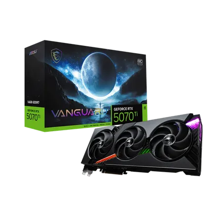 MSI GeForce RTX 5070 Ti Vanguard OC 16GB Nvidia Graphic Card