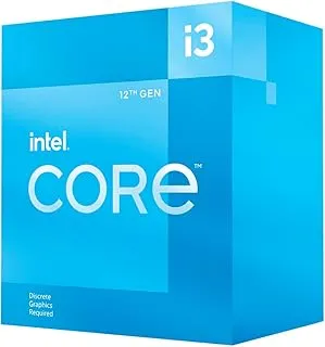 Intel Core i3 12100F 12th Gen Generation Desktop PC Processor 4 CPU with 12MB Cache and up to 4.30 GHz Clock Speed LGA 1700 Socket
