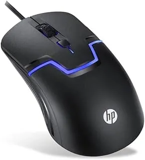 HP Gaming Optical Mouse 1600 DPI Black Wired Entry Level M100