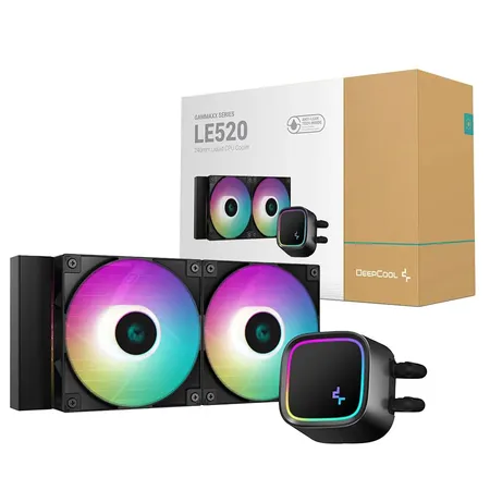 Deepcool LE520 WH 240mm ARGB All in one CPU Liquid Cooler