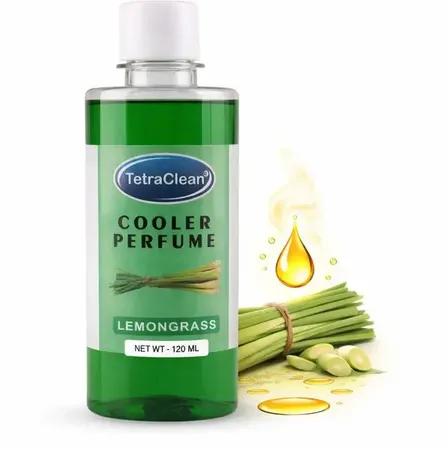 TetraClean Lemongrass Refill Lemon Grass Fragrance Cooler Perfume Aroma Oil (120 ml)