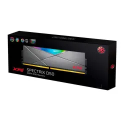 Adata XPG SPECTRIX D50 Series 16GB (8GBX2) DDR4 3200MHz RGB Memory AX4U32008G16A-DT50