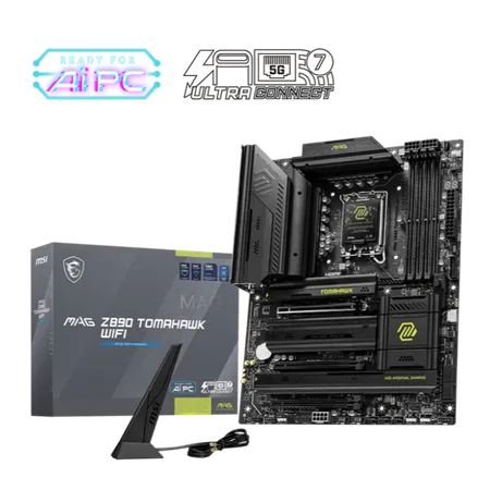 MSI MAG Z890 Tomahawk WiFi Intel LGA 1851 DDR5 PCIe 5 ATX Motherboard